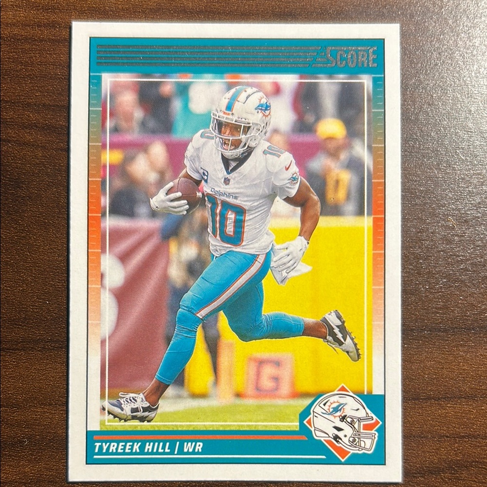 Miami Dolphins Football Card